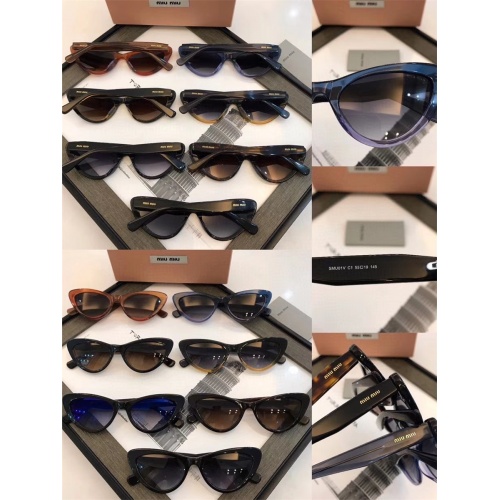 Cheap MIU MIU AAA Quality Sunglasses #559147 Replica Wholesale [$50.00 USD] [ITEM#559147] on Replica MIU MIU AAA Sunglasses