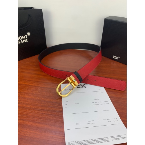 Cheap Montblanc AAA  Belts #559249 Replica Wholesale [$56.00 USD] [ITEM#559249] on Replica Montblanc AAA Belts