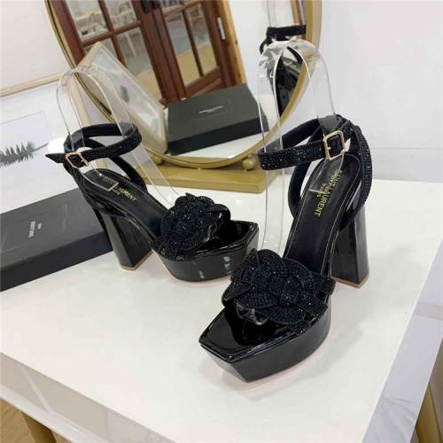 Cheap Yves Saint Laurent YSL Sandal For Women #560356 Replica Wholesale [$101.00 USD] [ITEM#560356] on Replica Yves Saint Laurent YSL Sandal