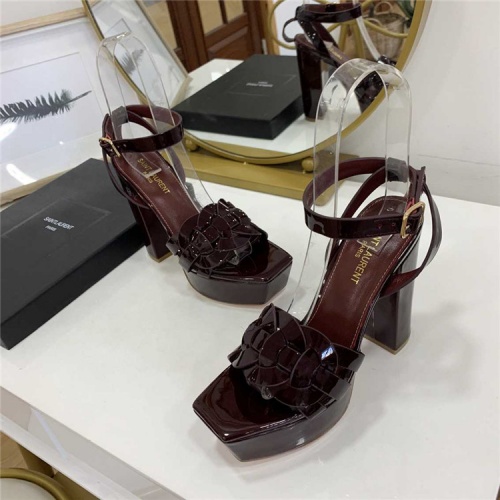 Cheap Yves Saint Laurent YSL Sandal For Women #560363 Replica Wholesale [$99.00 USD] [ITEM#560363] on Replica Yves Saint Laurent YSL Sandal