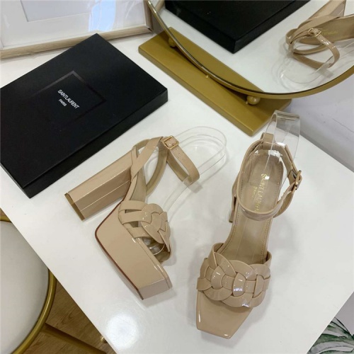 Cheap Yves Saint Laurent YSL Sandal For Women #560364 Replica Wholesale [$99.00 USD] [ITEM#560364] on Replica Yves Saint Laurent YSL Sandal