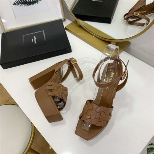 Cheap Yves Saint Laurent YSL Sandal For Women #560378 Replica Wholesale [$99.00 USD] [ITEM#560378] on Replica Yves Saint Laurent YSL Sandal