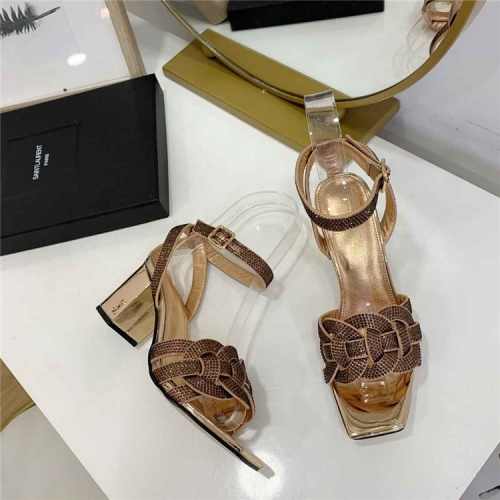 Cheap Yves Saint Laurent YSL Sandal For Women #560381 Replica Wholesale [$83.00 USD] [ITEM#560381] on Replica Yves Saint Laurent YSL Sandal