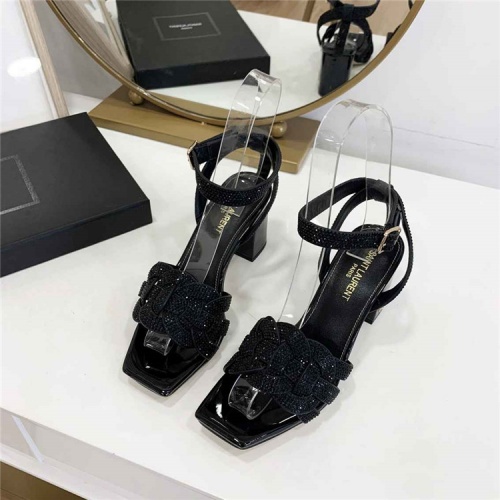 Cheap Yves Saint Laurent YSL Sandal For Women #560383 Replica Wholesale [$83.00 USD] [ITEM#560383] on Replica Yves Saint Laurent YSL Sandal
