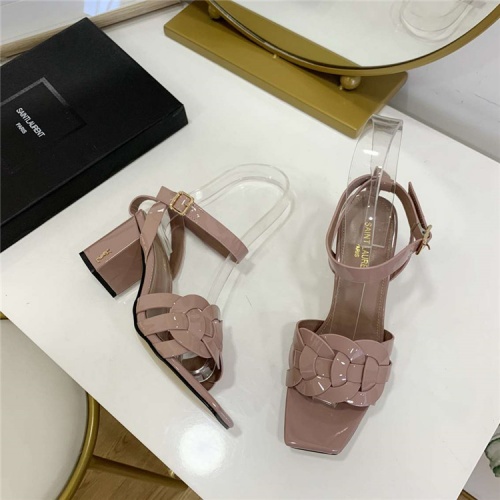 Cheap Yves Saint Laurent YSL Sandal For Women #560384 Replica Wholesale [$83.00 USD] [ITEM#560384] on Replica Yves Saint Laurent YSL Sandal