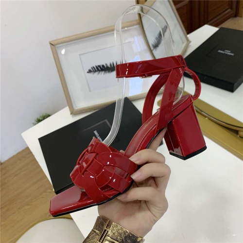 Cheap Yves Saint Laurent YSL Sandal For Women #560404 Replica Wholesale [$83.00 USD] [ITEM#560404] on Replica Yves Saint Laurent YSL Sandal