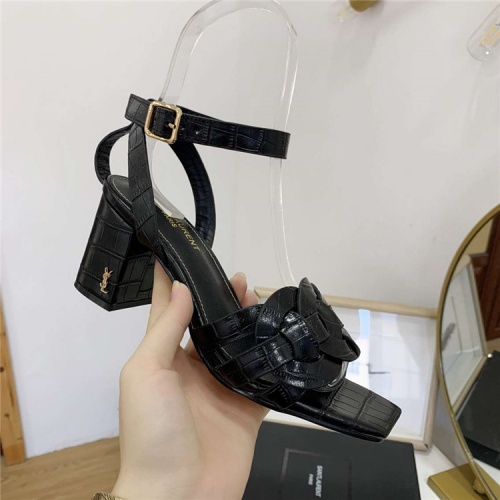Cheap Yves Saint Laurent YSL Sandal For Women #560410 Replica Wholesale [$83.00 USD] [ITEM#560410] on Replica Yves Saint Laurent YSL Sandal