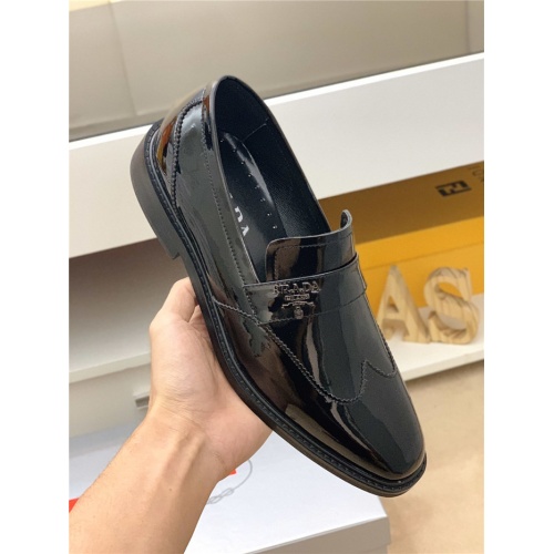 Cheap Prada Leather Shoes For Men #560884 Replica Wholesale [$83.00 USD] [ITEM#560884] on Replica Prada Leather Shoes