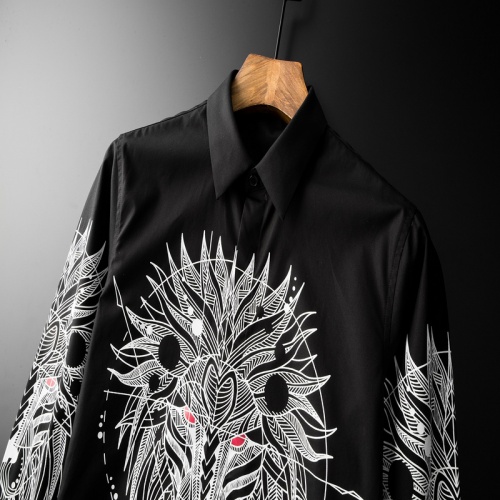 Cheap Versace Shirts Long Sleeved For Men #561361 Replica Wholesale [$86.00 USD] [ITEM#561361] on Replica Versace Shirts