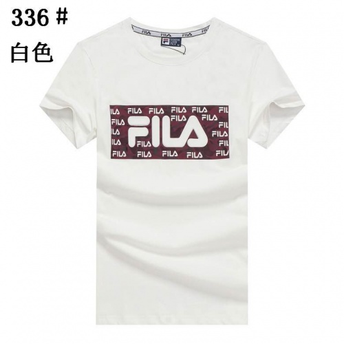 Cheap FILA T-Shirts Short Sleeved For Men #561743 Replica Wholesale [$23.00 USD] [ITEM#561743] on Replica FILA T-Shirts