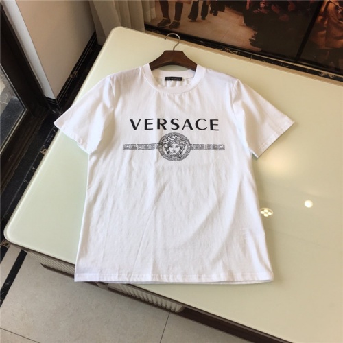 Cheap Versace T-Shirts Short Sleeved For Men #561953 Replica Wholesale [$49.00 USD] [ITEM#561953] on Replica Versace T-Shirts