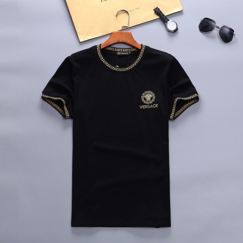 Cheap Versace Tracksuits Short Sleeved For Men #562068 Replica Wholesale [$48.00 USD] [ITEM#562068] on Replica Versace Tracksuits