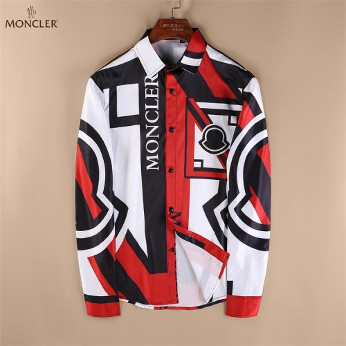 Cheap Moncler Shirts Long Sleeved Polo For Men #562647 Replica ...