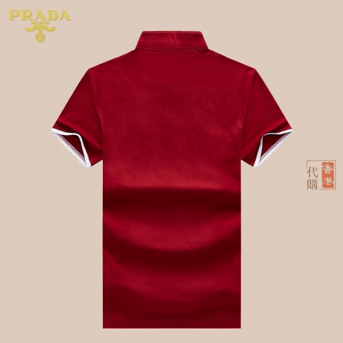 Cheap Prada T-Shirts Short Sleeved For Men #562781 Replica Wholesale [$35.00 USD] [ITEM#562781] on Replica Prada T-Shirts