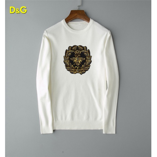 Cheap Dolce &amp; Gabbana D&amp;G Sweaters Long Sleeved For Men #562866 Replica Wholesale [$41.00 USD] [ITEM#562866] on Replica Dolce &amp; Gabbana D&amp;G Sweaters