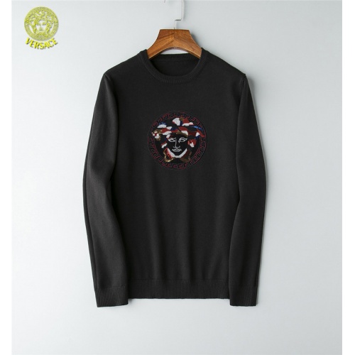 Cheap Versace Sweaters Long Sleeved For Men #562891 Replica Wholesale [$41.00 USD] [ITEM#562891] on Replica Versace Sweaters