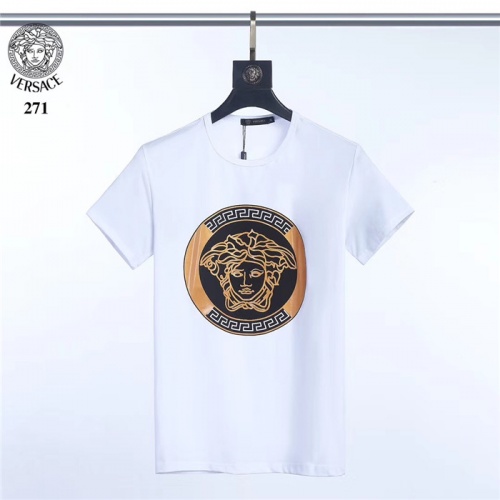 Cheap Versace T-Shirts Short Sleeved For Men #563237 Replica Wholesale [$24.00 USD] [ITEM#563237] on Replica Versace T-Shirts