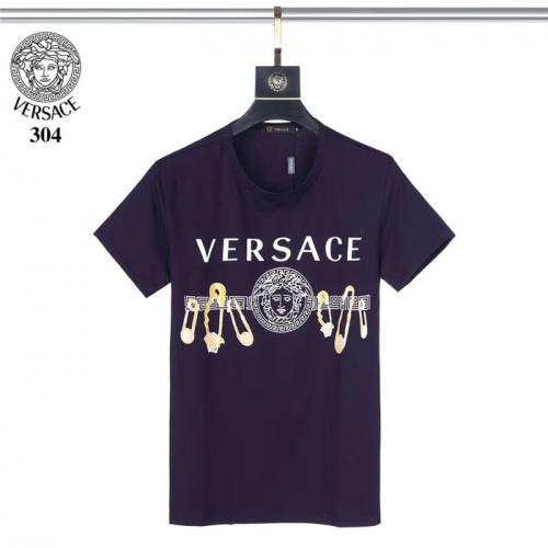 Cheap Versace T-Shirts Short Sleeved For Men #563253 Replica Wholesale [$24.00 USD] [ITEM#563253] on Replica Versace T-Shirts