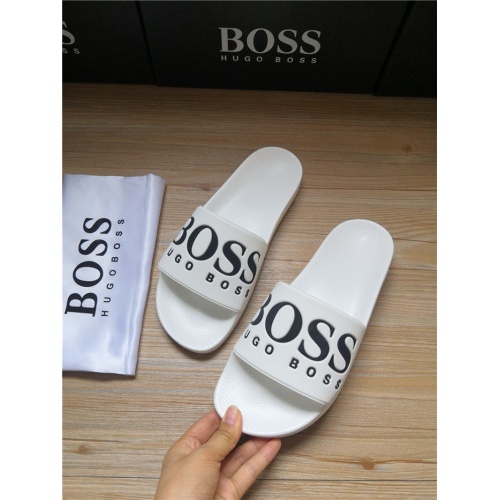 Cheap Boss Slippers For Men #563301 Replica Wholesale [$43.00 USD] [ITEM#563301] on Replica Boss Fashion Shoes