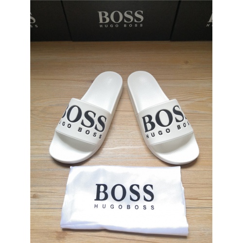 Cheap Boss Slippers For Men #563301 Replica Wholesale [$43.00 USD] [ITEM#563301] on Replica Boss Fashion Shoes