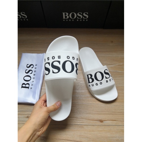 Cheap Boss Slippers For Men #563301 Replica Wholesale [$43.00 USD] [ITEM#563301] on Replica Boss Fashion Shoes