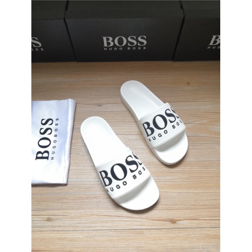 Cheap Boss Slippers For Men #563301 Replica Wholesale [$43.00 USD] [ITEM#563301] on Replica Boss Fashion Shoes