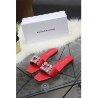 Cheap Manolo Blahnik Slippers For Women #554140 Replica Wholesale [$68.00 USD] [ITEM#554140] on Replica Manolo Blahnik Flat Shoes