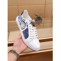 Cheap Versace Casual Shoes For Men #555498 Replica Wholesale [$73.00 USD] [ITEM#555498] on Replica Versace Flat Shoes