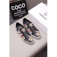 Cheap Versace Casual Shoes For Men #555545 Replica Wholesale [$69.00 USD] [ITEM#555545] on Replica Versace Flat Shoes