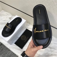 Cheap Versace Slippers For Men #556595 Replica Wholesale [$53.00 USD] [ITEM#556595] on Replica Versace Slippers