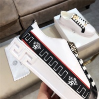 Cheap Versace Casual Shoes For Men #559322 Replica Wholesale [$74.00 USD] [ITEM#559322] on Replica Versace Flat Shoes