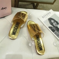 Cheap Moschino Slippers For Women #560089 Replica Wholesale [$70.00 USD] [ITEM#560089] on Replica Moschino Shoes