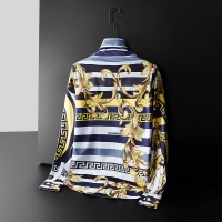 Cheap Versace Shirts Long Sleeved For Men #561343 Replica Wholesale [$86.00 USD] [ITEM#561343] on Replica Versace Shirts