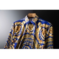 Cheap Versace Shirts Long Sleeved For Men #561355 Replica Wholesale [$86.00 USD] [ITEM#561355] on Replica Versace Shirts