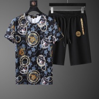 Cheap Versace Tracksuits Short Sleeved For Men #562517 Replica Wholesale [$64.00 USD] [ITEM#562517] on Replica Versace Tracksuits