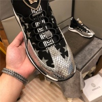 Cheap Versace Casual Shoes For Men #562968 Replica Wholesale [$78.00 USD] [ITEM#562968] on Replica Versace Flat Shoes