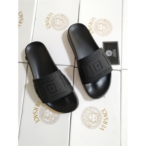 Cheap Versace Slippers For Women #752027 Replica Wholesale [$43.00 USD] [ITEM#752027] on Replica Versace Slippers