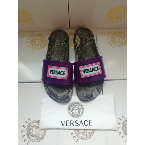 Cheap Versace Slippers For Women #752150 Replica Wholesale [$53.00 USD] [ITEM#752150] on Replica Versace Slippers
