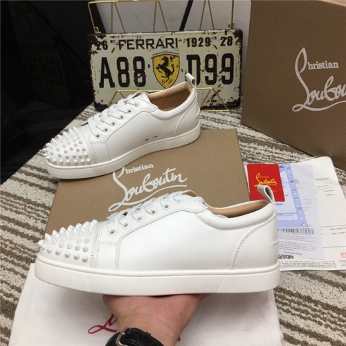 Cheap Christian Louboutin Casual Shoes For Men #752659 Replica Wholesale [$81.00 USD] [ITEM#752659] on Replica Christian Louboutin Casual Shoes