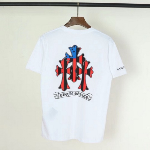 Cheap Chrome Hearts T-Shrits Short Sleeved For Men #753286 Replica Wholesale [$27.00 USD] [ITEM#753286] on Replica Chrome Hearts T-Shirts