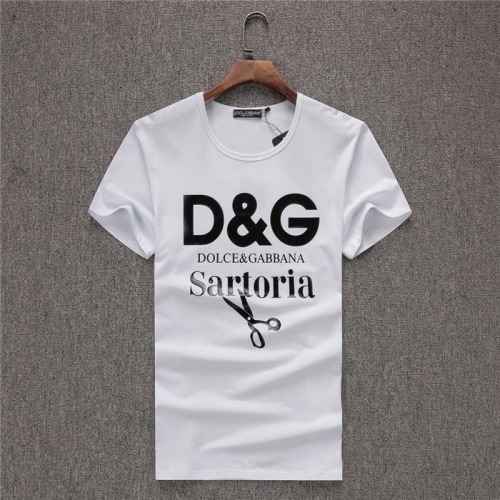 Cheap Dolce &amp; Gabbana D&amp;G T-Shirts Short Sleeved For Men #754051 Replica Wholesale [$24.00 USD] [ITEM#754051] on Replica Dolce &amp; Gabbana D&amp;G T-Shirts