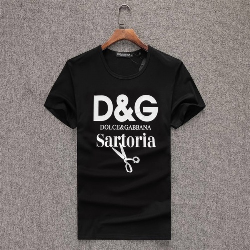 Cheap Dolce &amp; Gabbana D&amp;G T-Shirts Short Sleeved For Men #754052 Replica Wholesale [$24.00 USD] [ITEM#754052] on Replica Dolce &amp; Gabbana D&amp;G T-Shirts