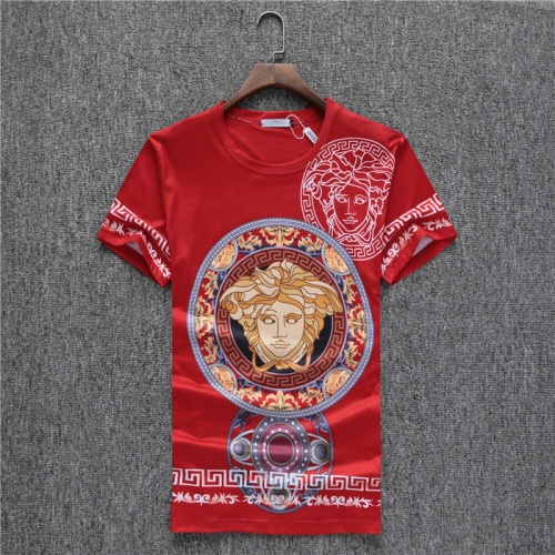 Cheap Versace T-Shirts Short Sleeved For Men #754057 Replica Wholesale [$24.00 USD] [ITEM#754057] on Replica Versace T-Shirts