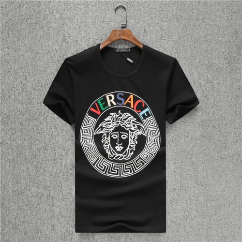 Cheap Versace T-Shirts Short Sleeved For Men #754095 Replica Wholesale [$24.00 USD] [ITEM#754095] on Replica Versace T-Shirts