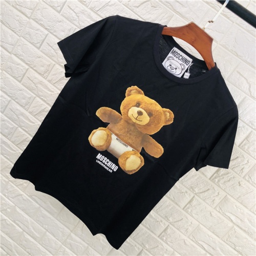 Cheap Moschino T-Shirts Short Sleeved For Unisex #754172 Replica Wholesale [$27.00 USD] [ITEM#754172] on Replica Moschino T-Shirts