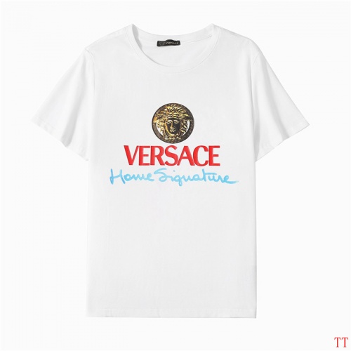 Cheap Versace T-Shirts Short Sleeved For Men #754731 Replica Wholesale [$25.00 USD] [ITEM#754731] on Replica Versace T-Shirts