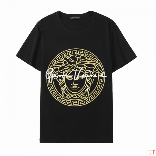Cheap Versace T-Shirts Short Sleeved For Men #754753 Replica Wholesale [$27.00 USD] [ITEM#754753] on Replica Versace T-Shirts