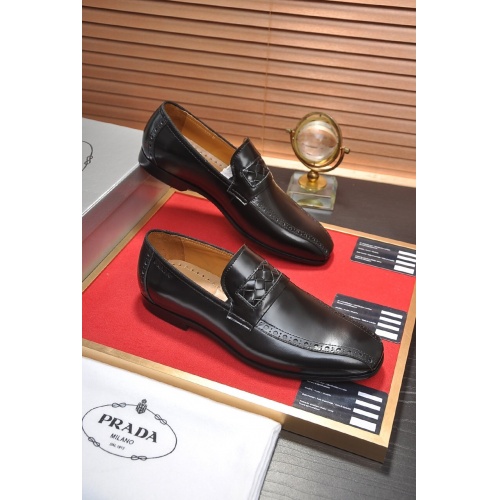 Cheap Prada Leather Shoes For Men #754762 Replica Wholesale [$93.00 USD] [ITEM#754762] on Replica Prada Leather Shoes