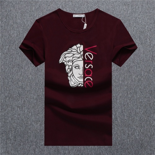 Cheap Versace T-Shirts Short Sleeved For Men #755068 Replica Wholesale [$24.00 USD] [ITEM#755068] on Replica Versace T-Shirts
