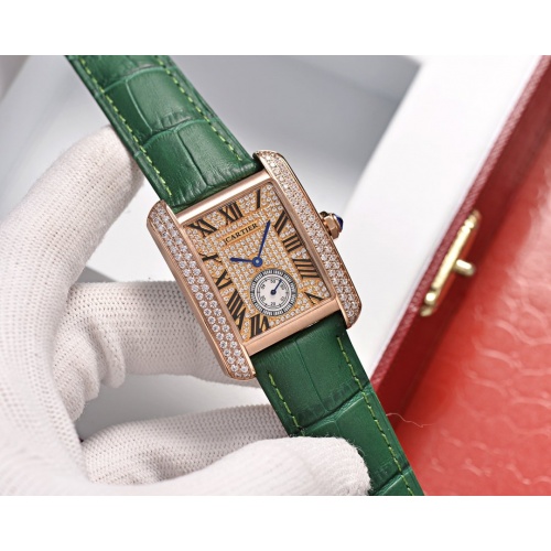 Cheap Cartier AAA Quality Watches In 30*39mm For Women #755465 Replica Wholesale [$161.00 USD] [ITEM#755465] on Replica Cartier AAA Quality Watches